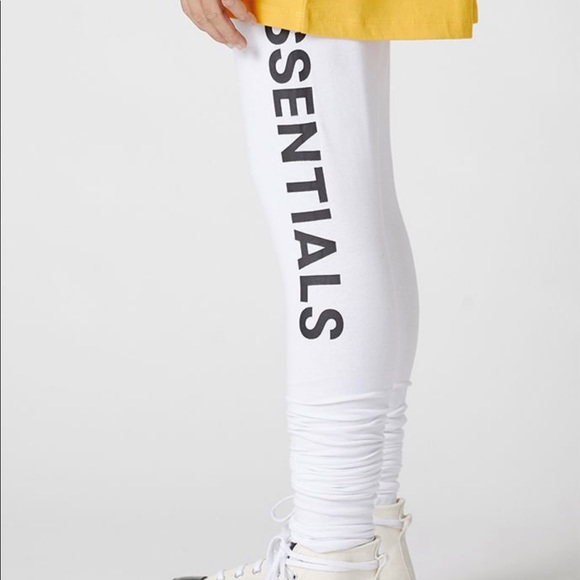 【正規品】FEAR OF GOD ESSENTIALS Compression Pants Grey S FOG フィアオブゴッド コンプレッションパンツ グレー タイツ レギンス Black Athletic Leggings by Fear of God ESSENTIALS on Sale